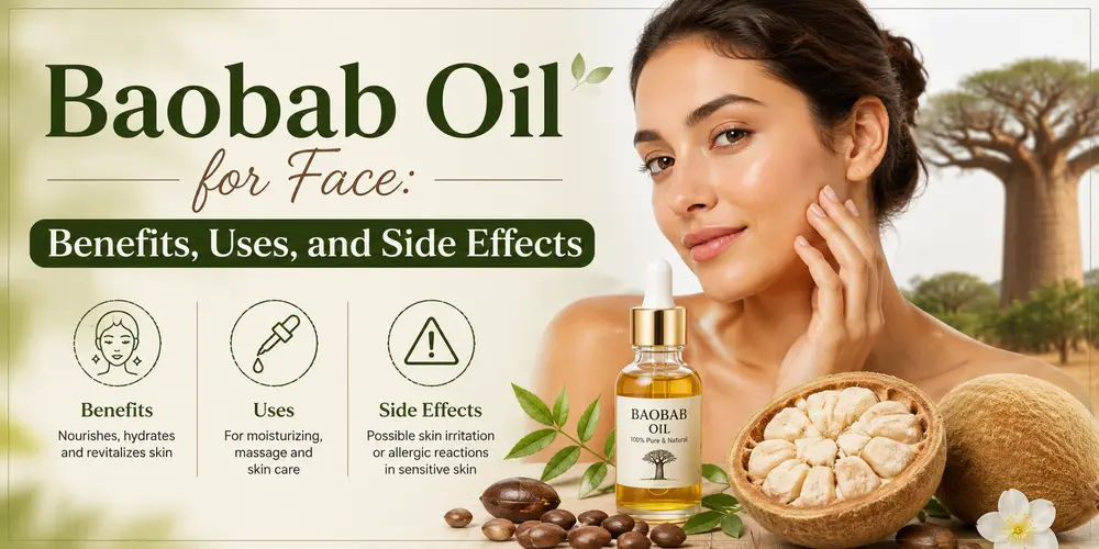 Baobab Oil for Face: Benefits, Uses, and Side Effects